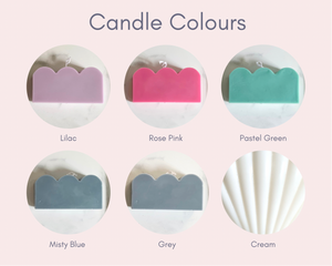 Open image in slideshow, Small Seashell Soy Wax Essential Oil Candle
